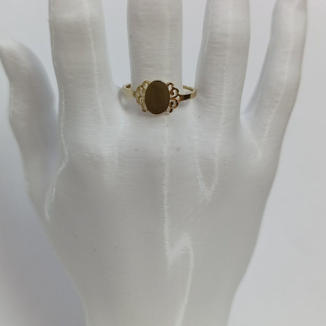 ANILLOS ANILLITO 10K TALLA 7 0.9 GR (NUEVO)
