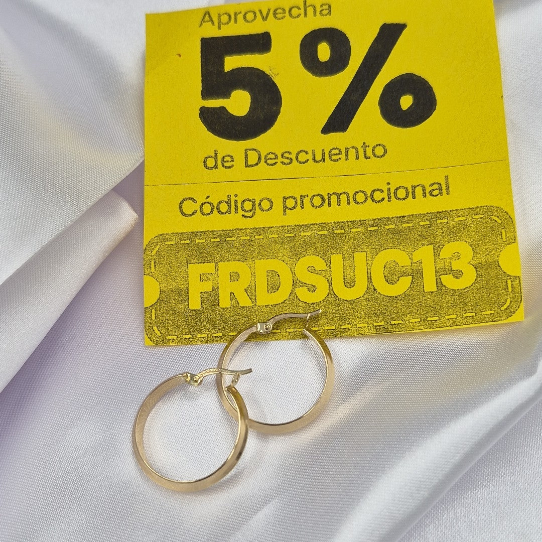 ARRACADAS ORO 14K 1.8 (NUEVO)