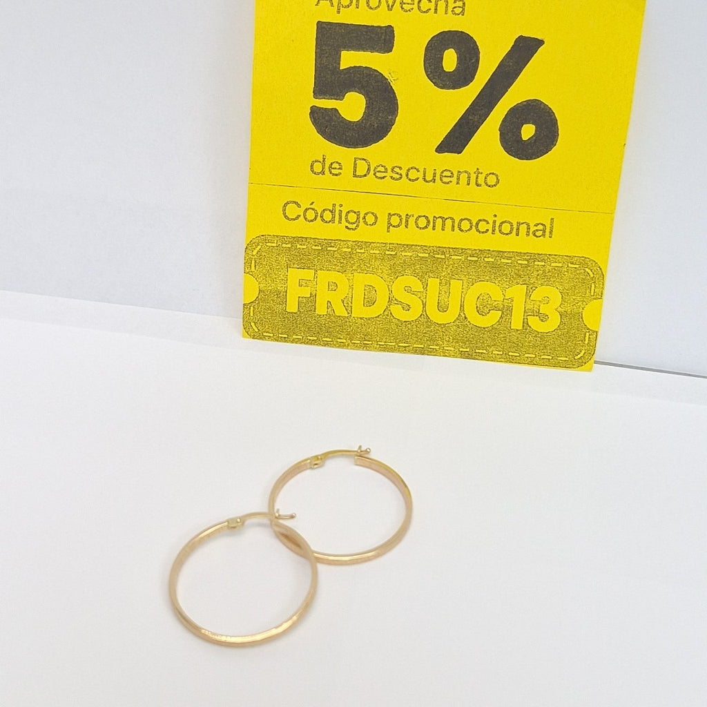 ARRACADAS ORO 14K 1.9 (NUEVO)