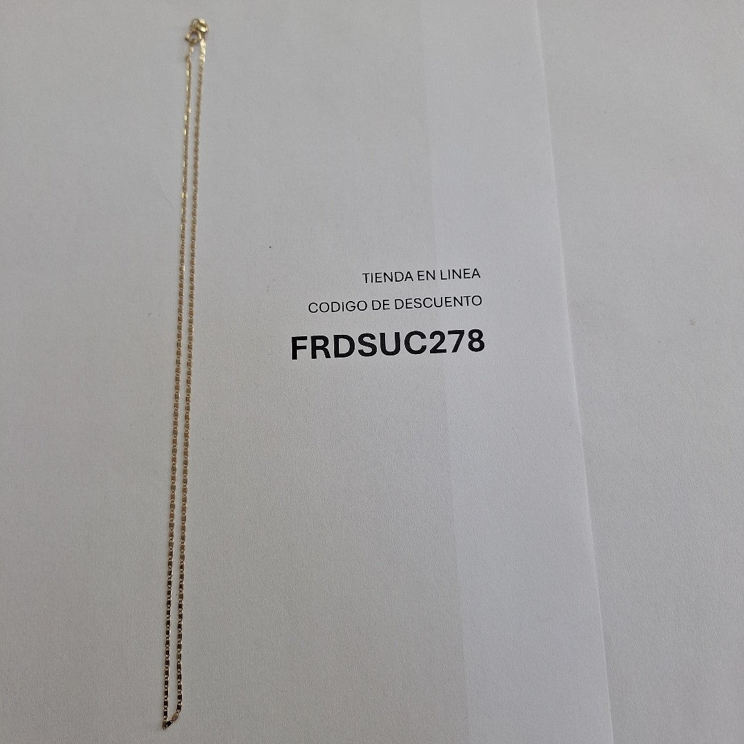 CADENA GUCHI 14K 50 CM 1.9 GR (NUEVO)