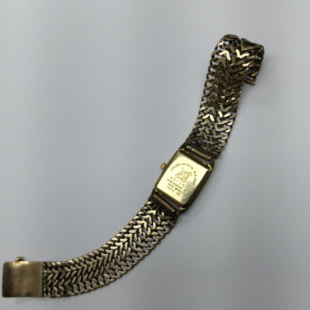 RELOJ CAJA ACERO PULSO ORO ORO 10 K 33.5 GRMS (SEMINUEVO)