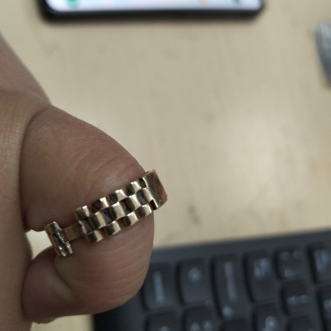 ANILLO ORO 10 K 2,80 GRMS (SEMINUEVO)