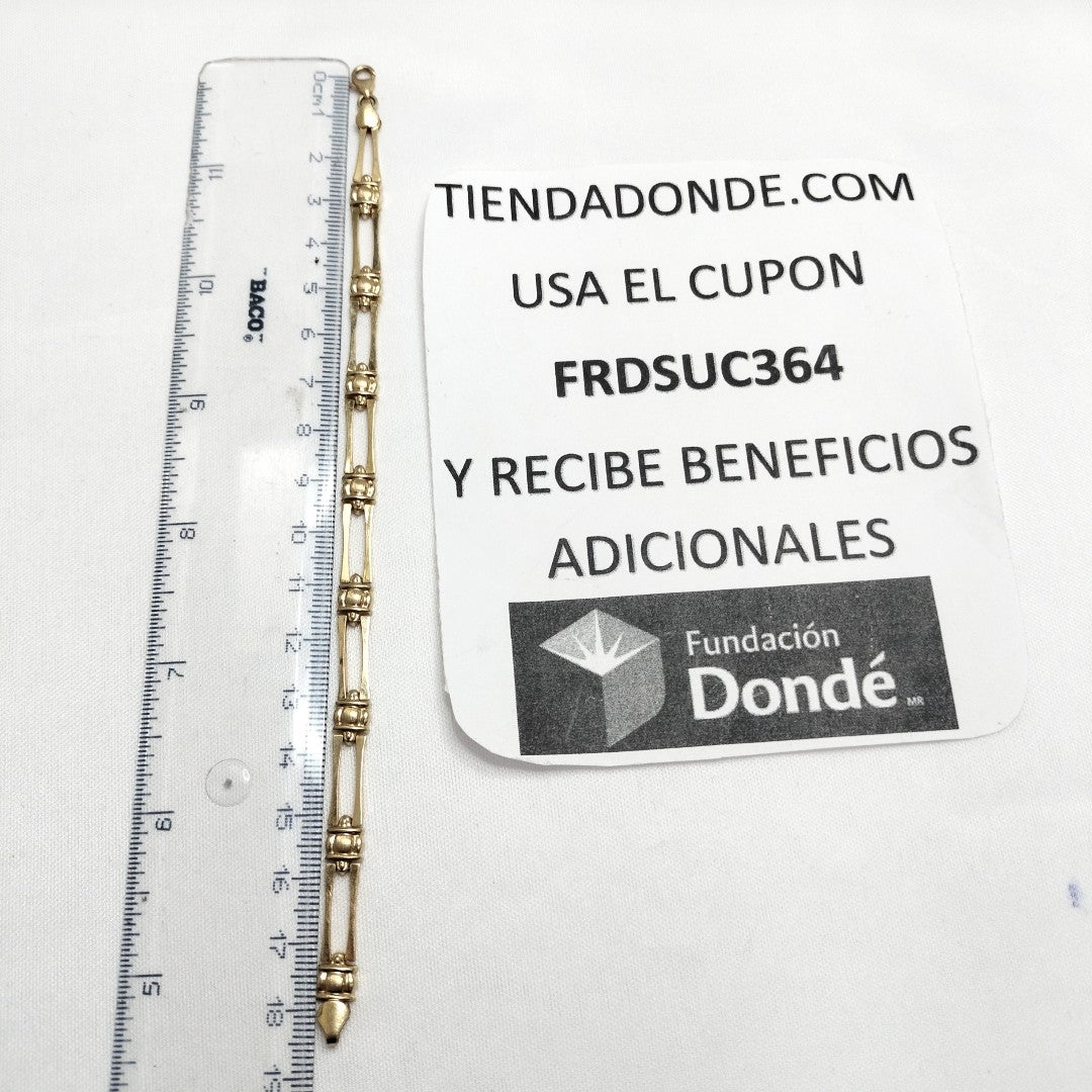 PULSERA ORO 14 K 4,90 GRMS (SEMINUEVO)