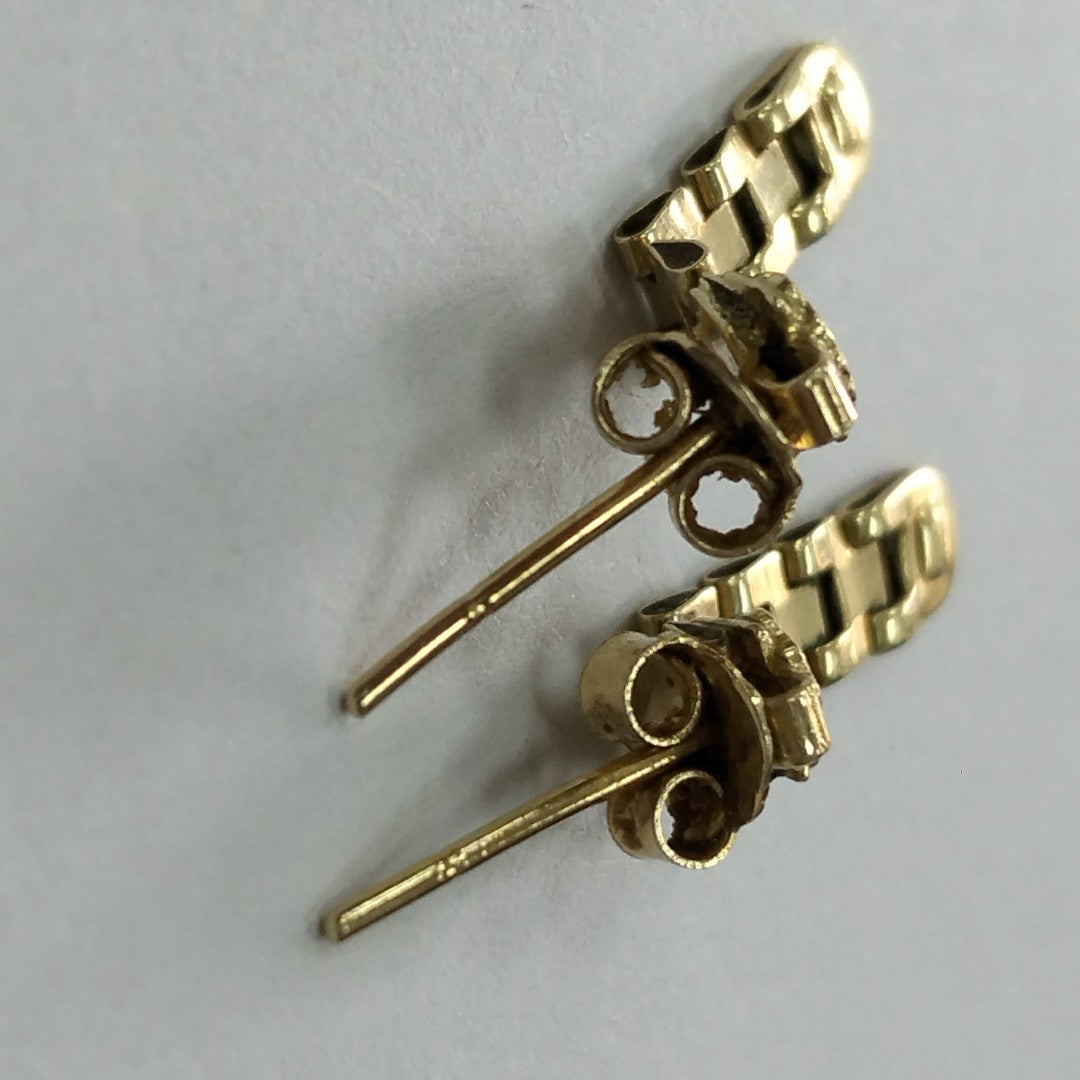 ARETES PAR ORO 14 K 1.5 GRMS (SEMINUEVO)