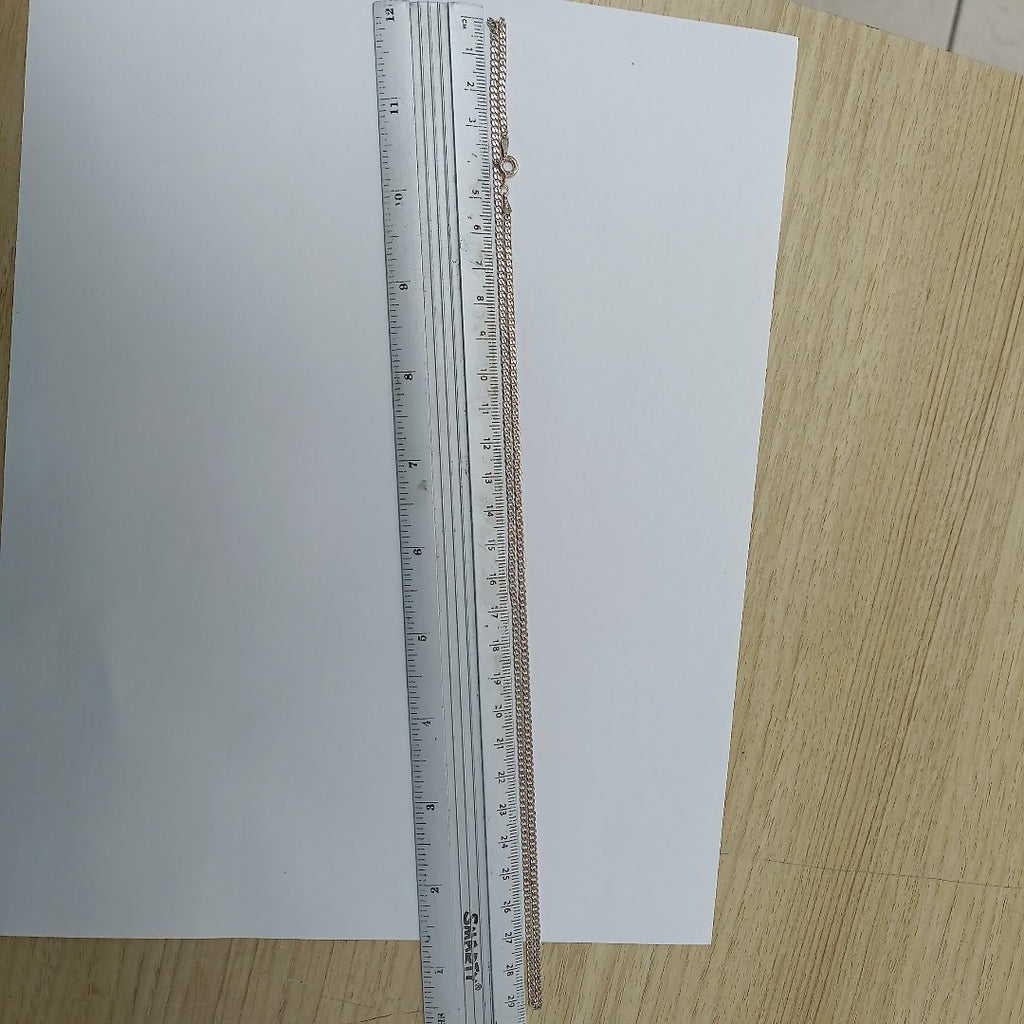 CADENA TEJIDO BARBADO PLATA .925 60 CM 5.7 GR (NUEVO)