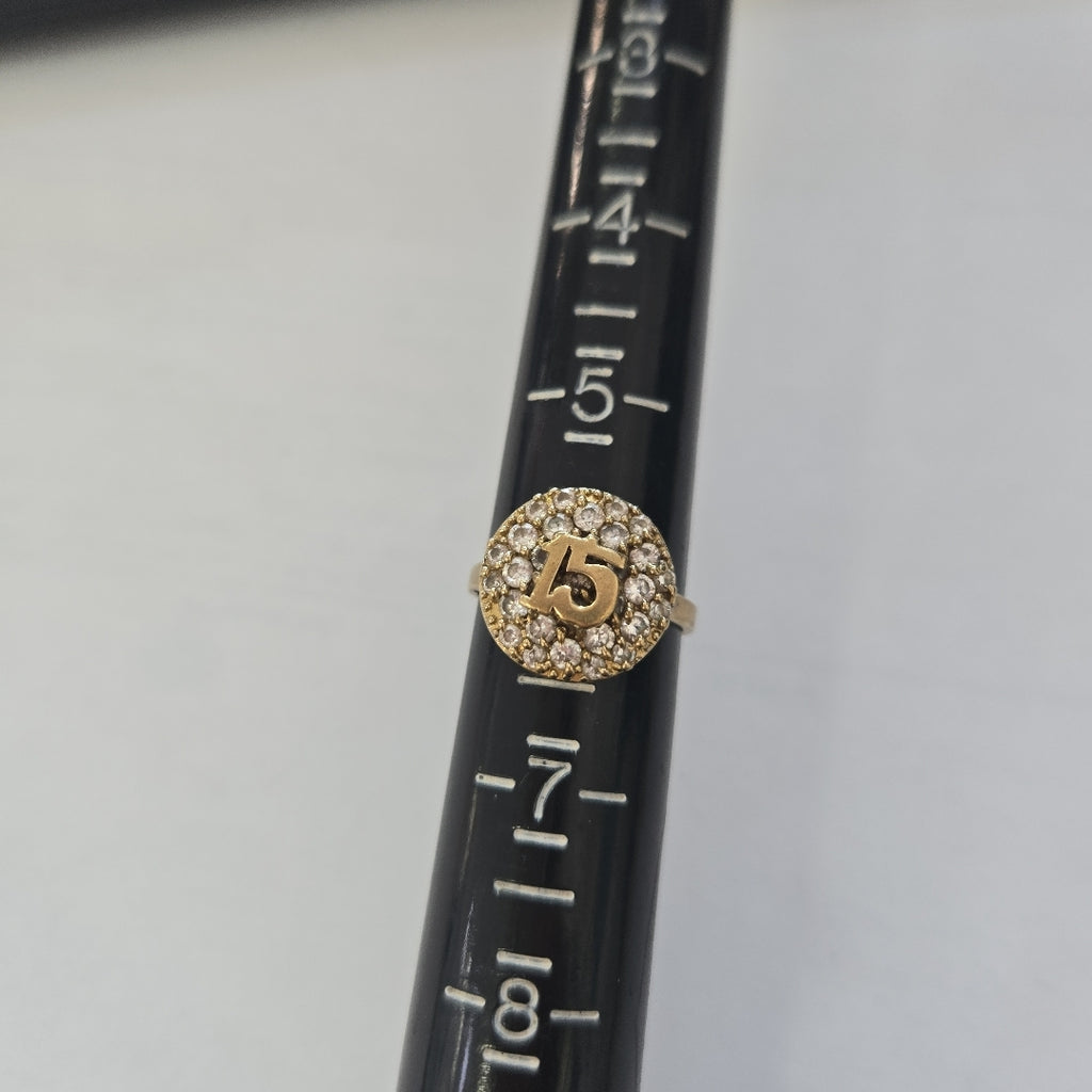 ANILLO ORO 10 K 2.8 GRMS (SEMINUEVO)