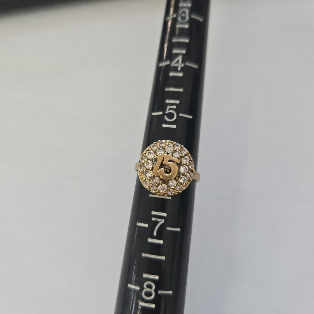 ANILLO ORO 10 K 2.8 GRMS (SEMINUEVO)