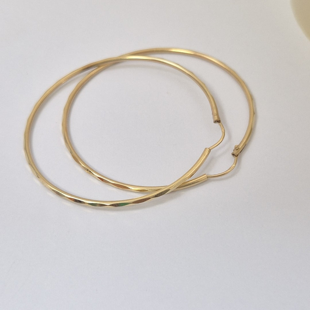 ARRACADAS PAR ORO 10 K 3.2 GRMS (SEMINUEVO)