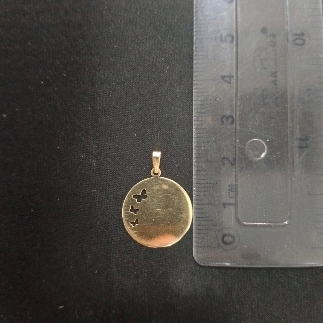 MEDALLA PERSONAL ORO 14 K 0.9 GRMS (SEMINUEVO)