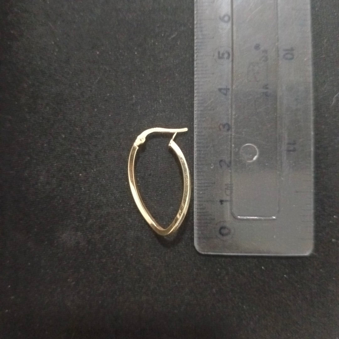 ARRACADAS PAR ORO 14 K 1 GRMS (SEMINUEVO)