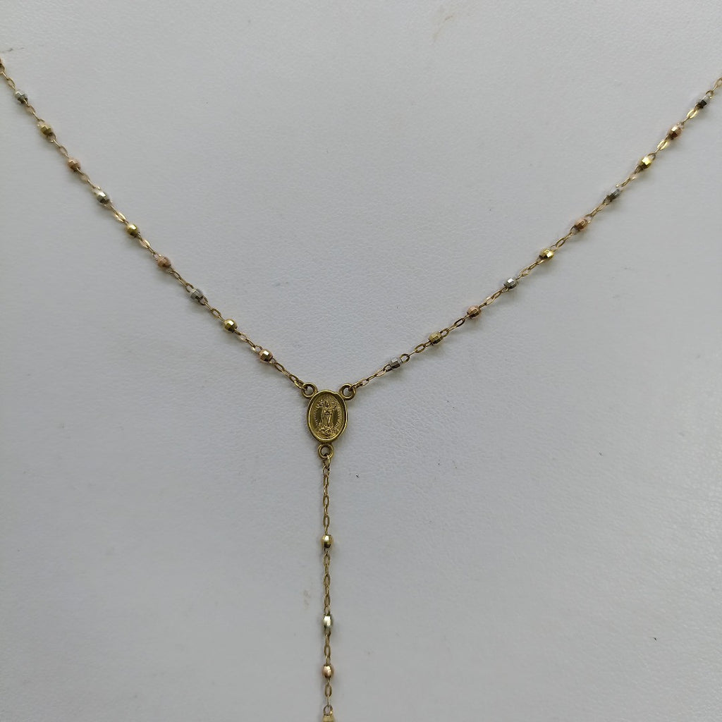 CADENA ORO COMBINADO 10 K 2,40 GRMS (SEMINUEVO)