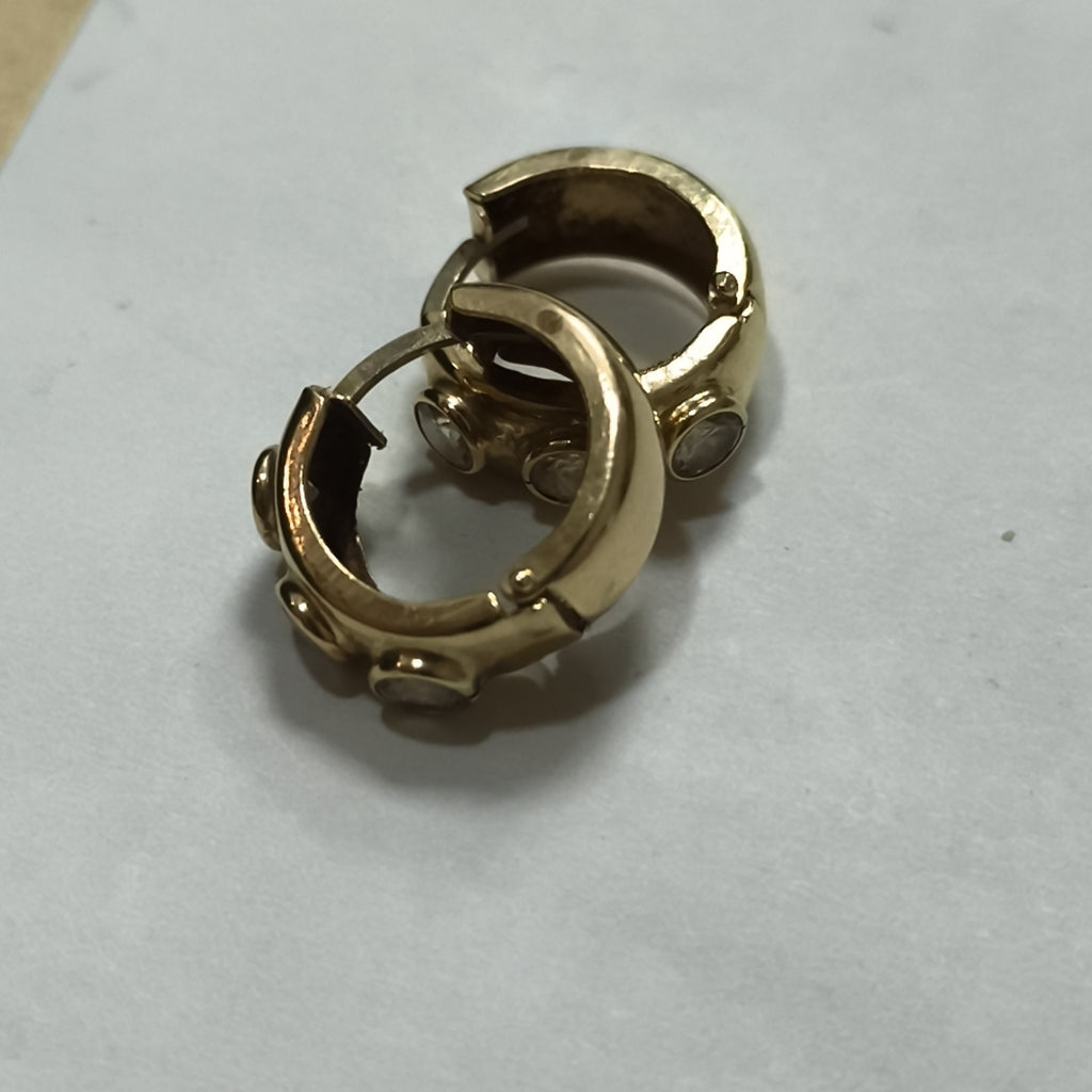 ARRACADAS PAR ORO 14 K 4 GRMS (SEMINUEVO)