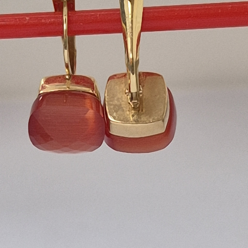 ARETES PAR ORO 14 K 4.8 GRMS (SEMINUEVO)