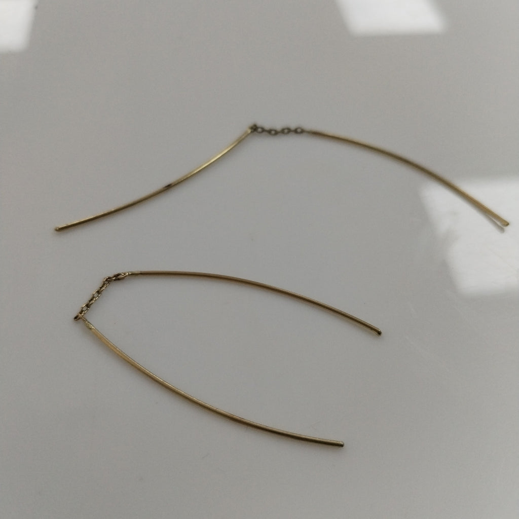 ARETES PAR ORO 10 K 1,20 GRMS (SEMINUEVO)