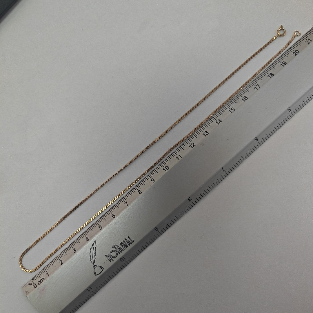 CADENA ORO 8 K 3.9 GRMS (SEMINUEVO)
