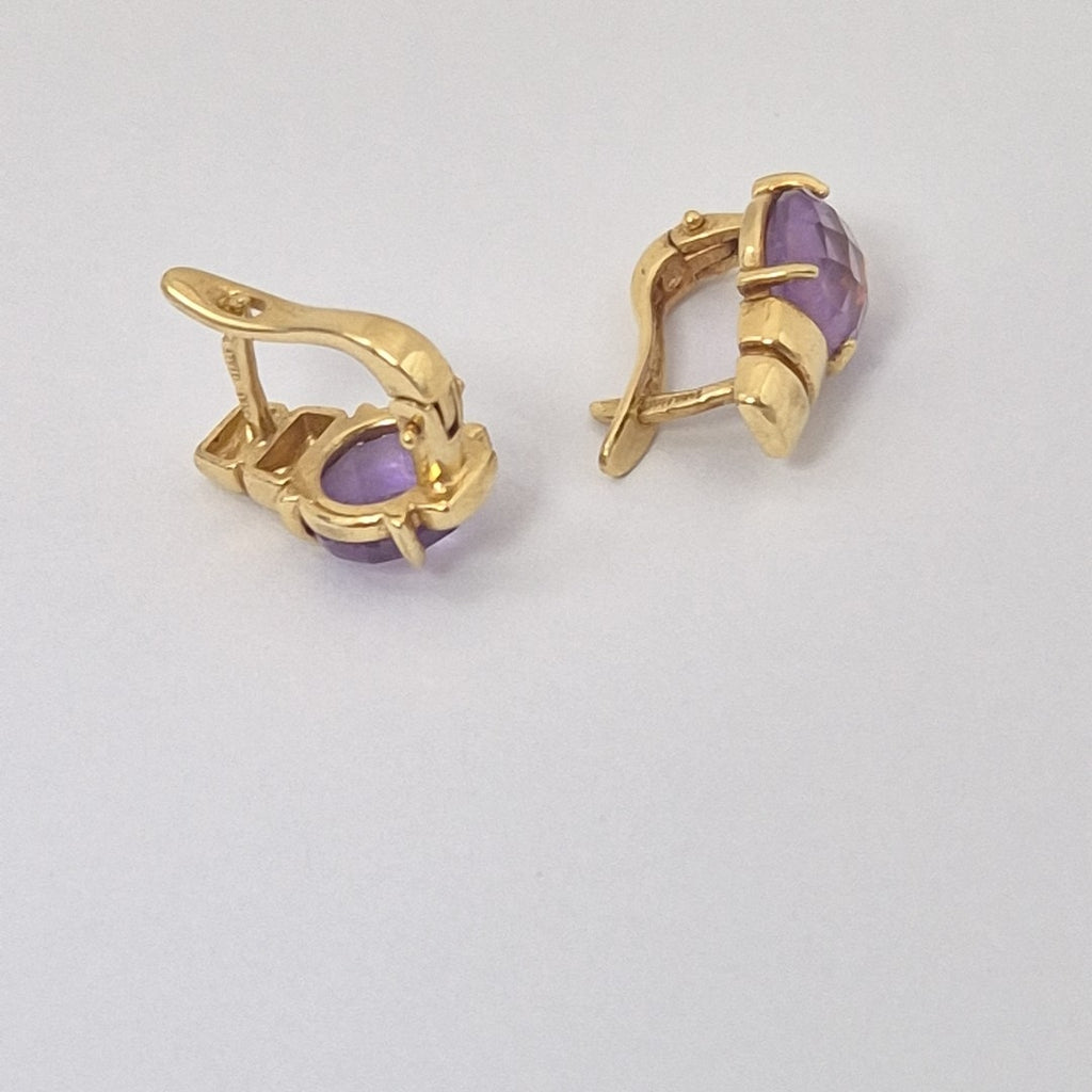 ARETES PAR ORO 14 K 4.3 GRMS (SEMINUEVO)