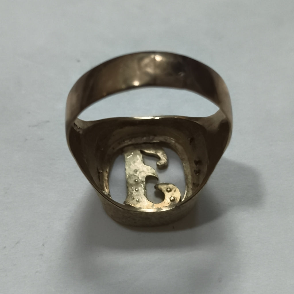 ANILLO ORO 10 K 5,50 GRMS (SEMINUEVO)