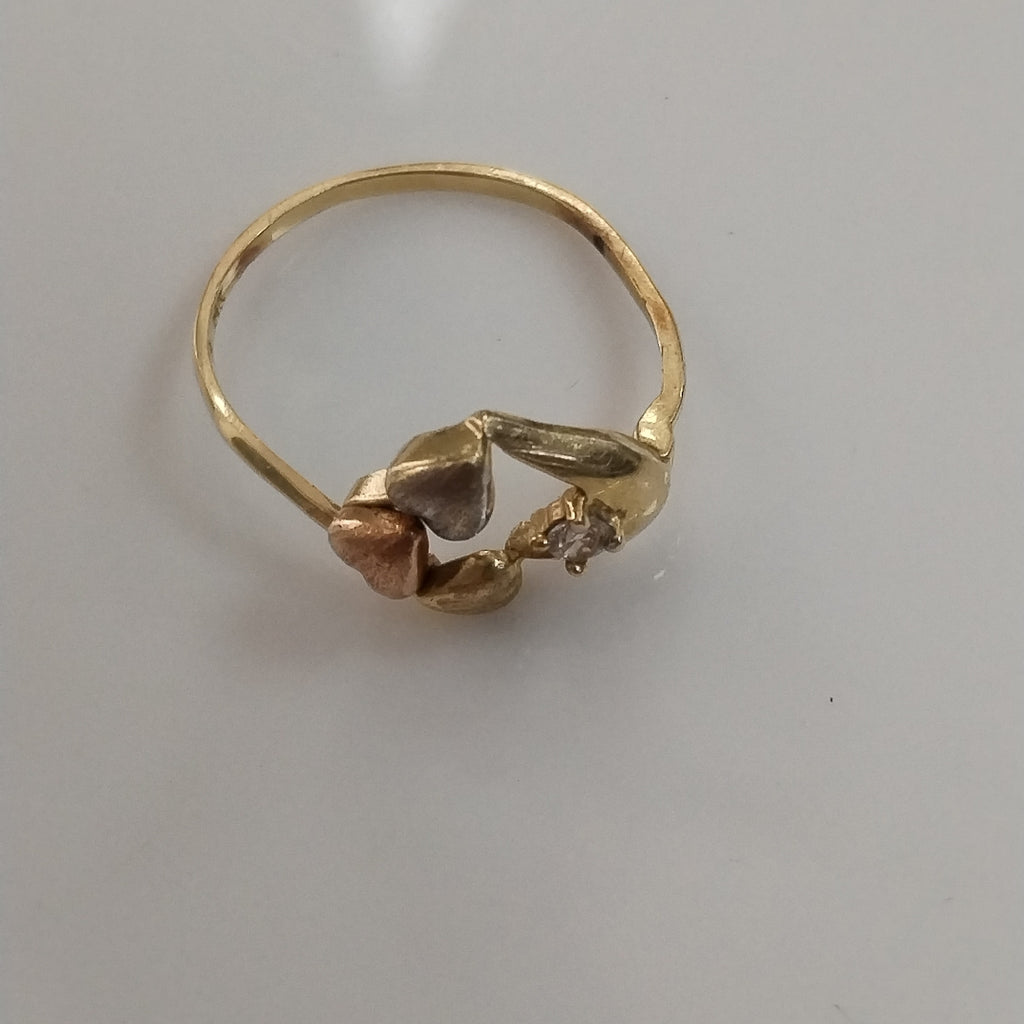ANILLO ORO 14 K 1.5 GRMS (SEMINUEVO)