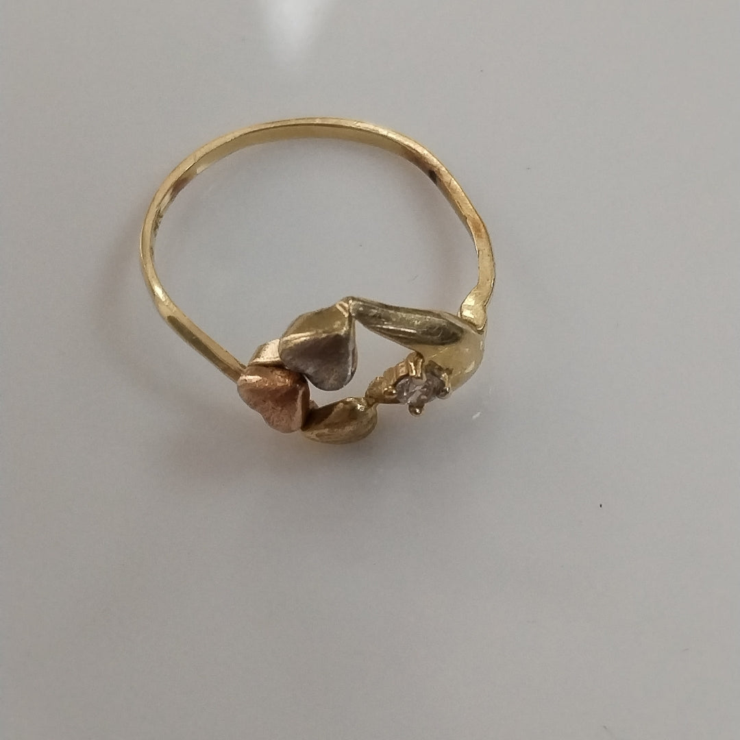 ANILLO ORO 14 K 1.5 GRMS (SEMINUEVO)