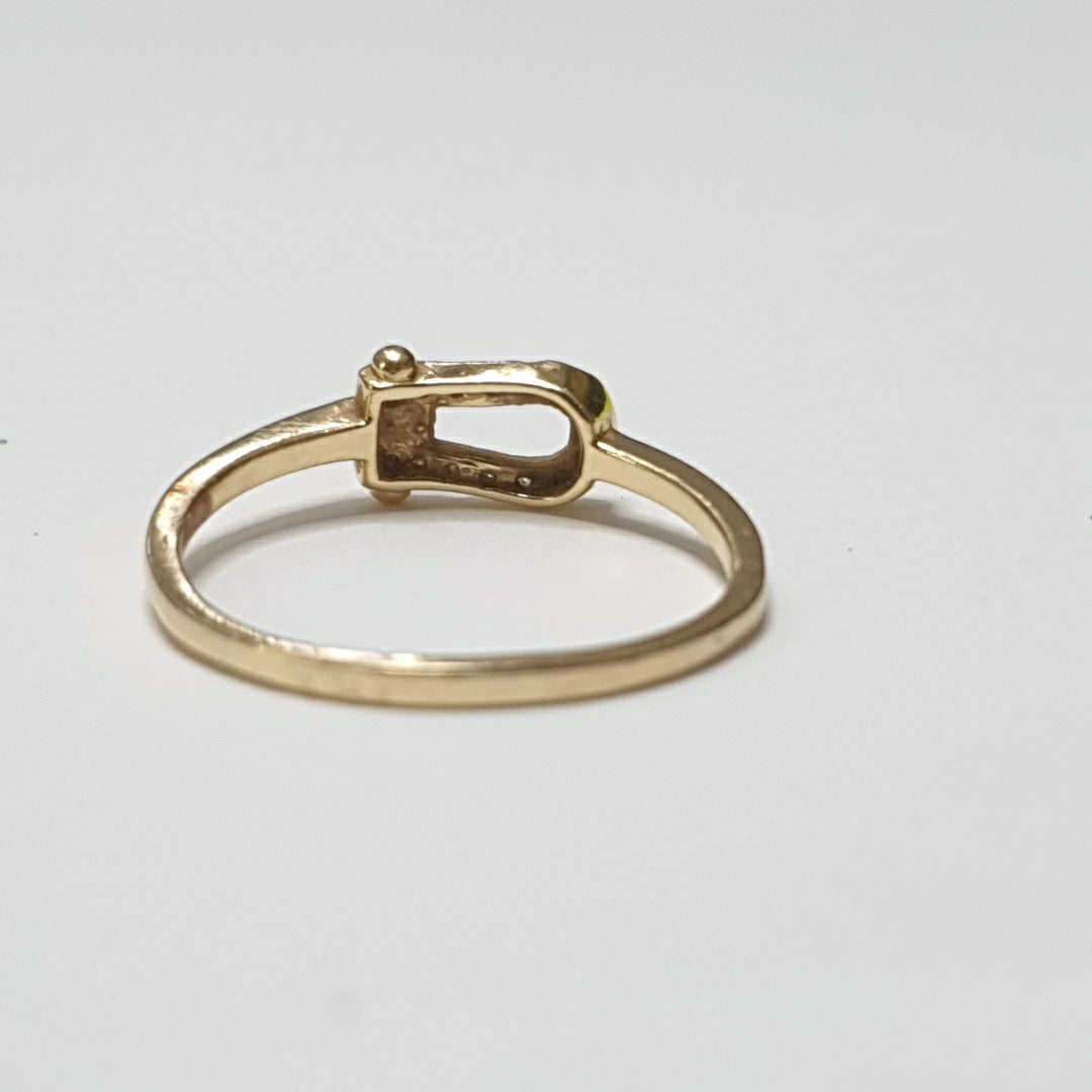 ANILLO ORO 14 K 1,40 GRMS (SEMINUEVO)