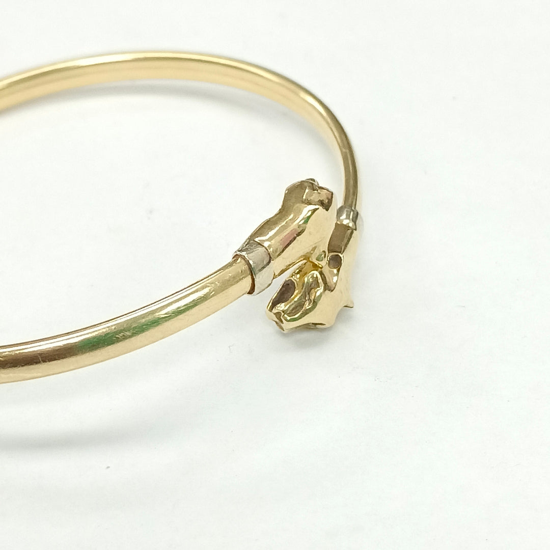 PULSERA RIGIDA ORO 14 K 10,60 GRMS (SEMINUEVO)