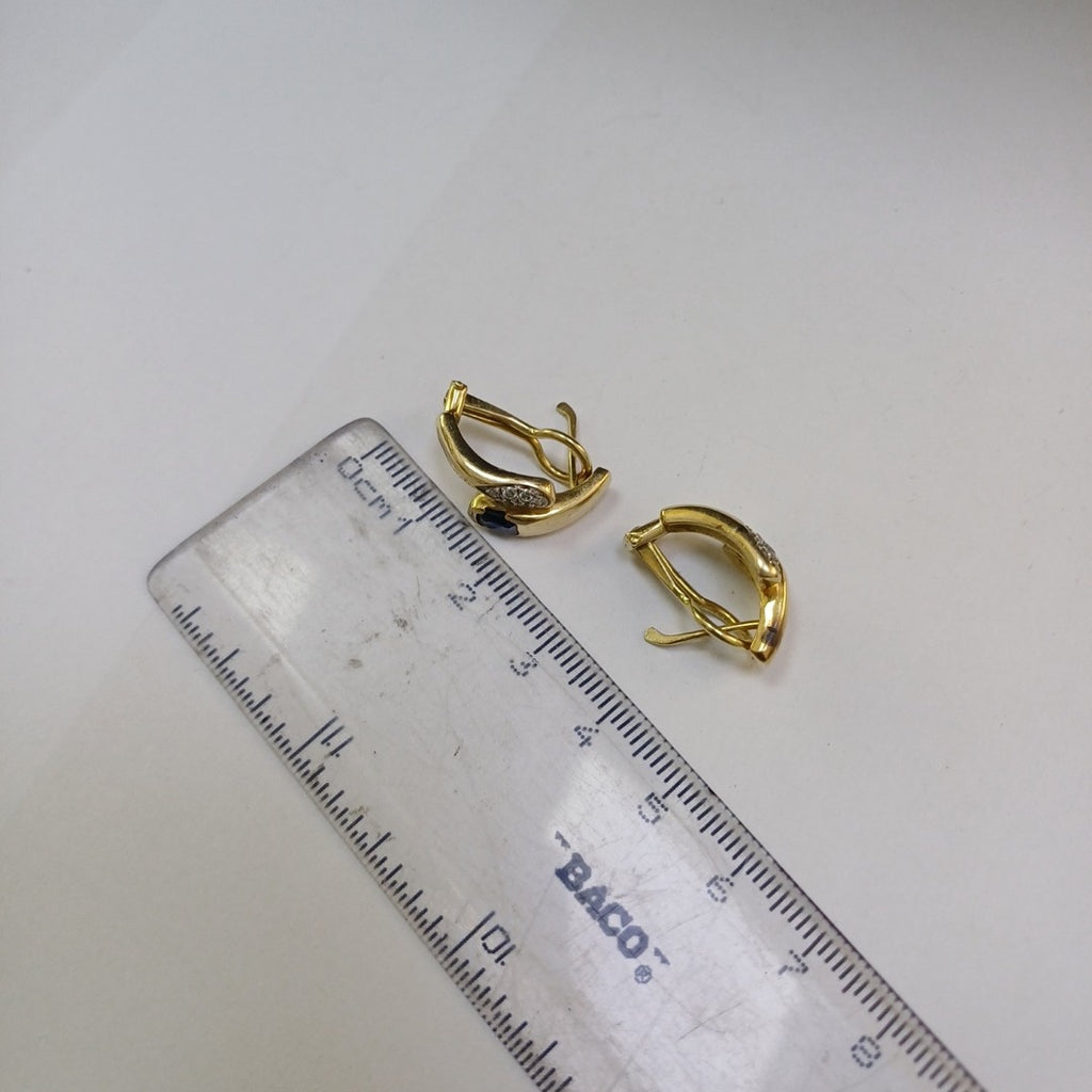ARETES PAR ORO 14 K 8,80 GRMS (SEMINUEVO)