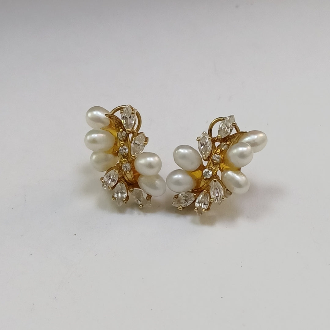ARETES PAR ORO 10 K 4,80 GRMS (SEMINUEVO)