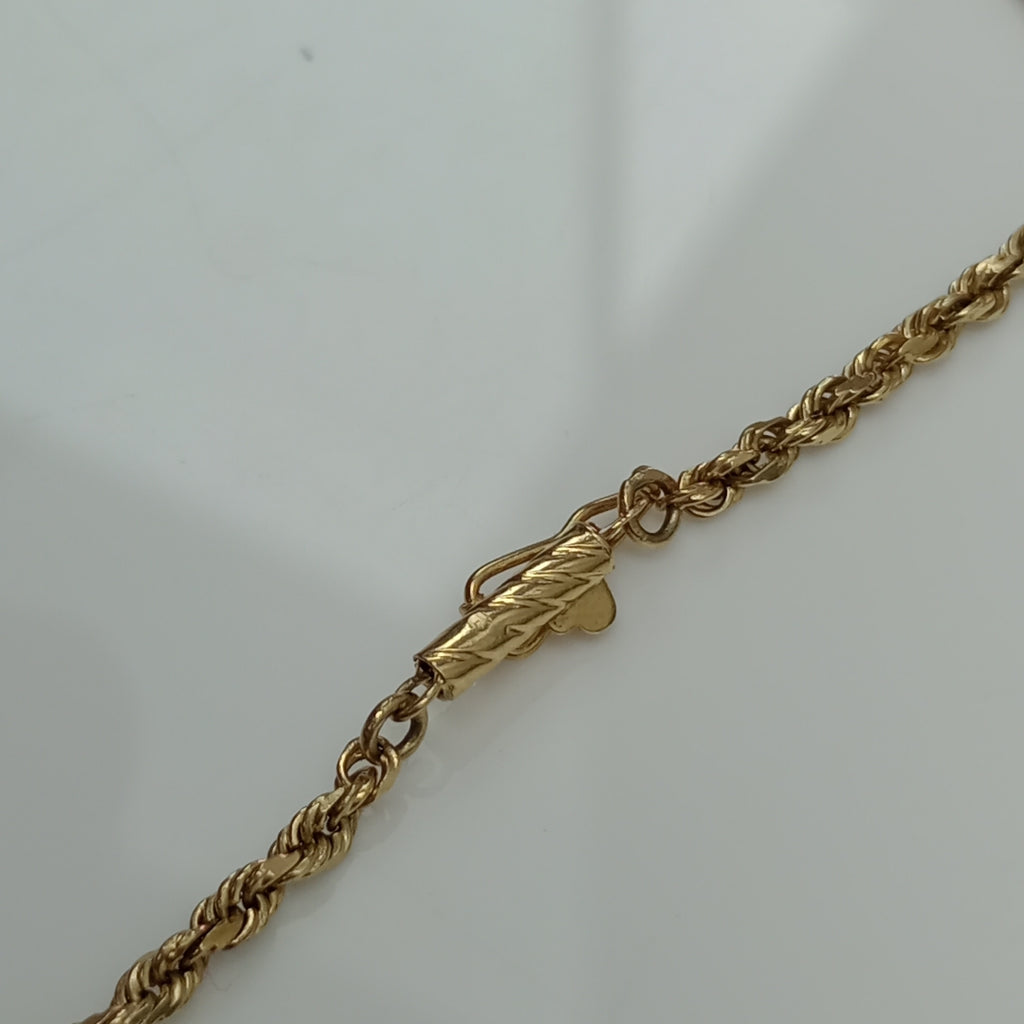 CADENA ORO 14 K 8,90 GRMS (SEMINUEVO)