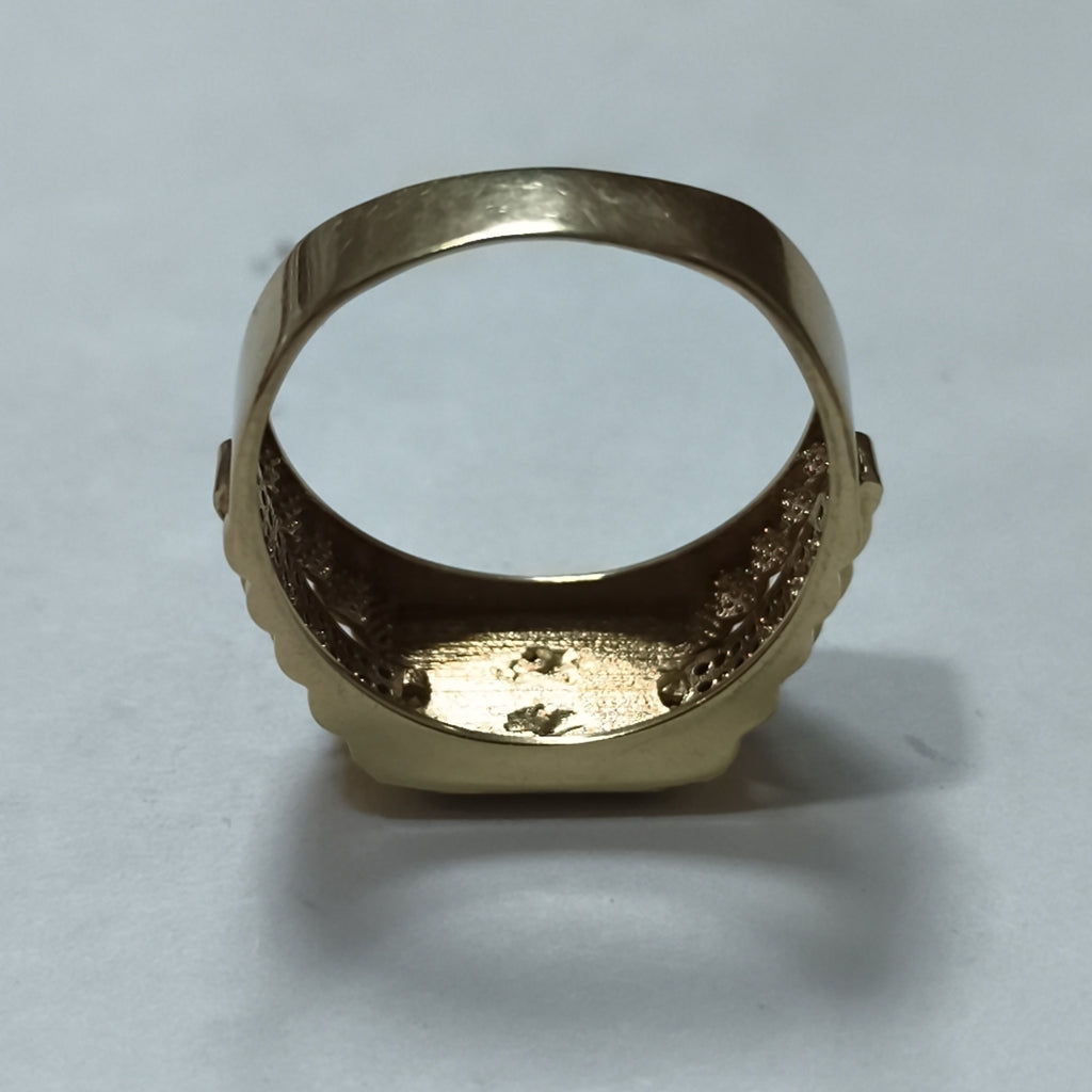 ANILLO ORO 10 K 5,10 GRMS (SEMINUEVO)