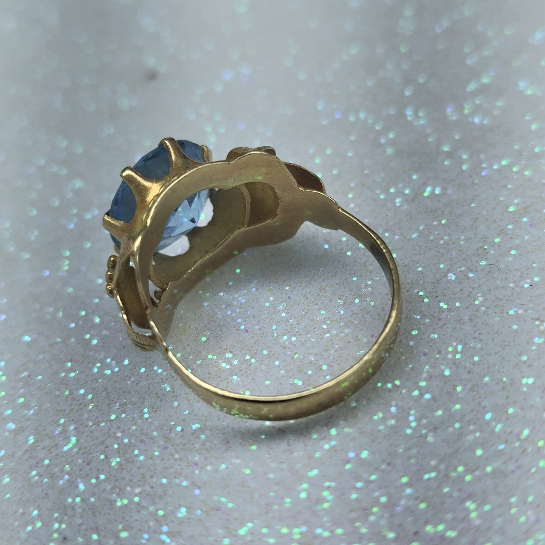 ANILLO ORO 18 K 3.5 GRMS (SEMINUEVO)