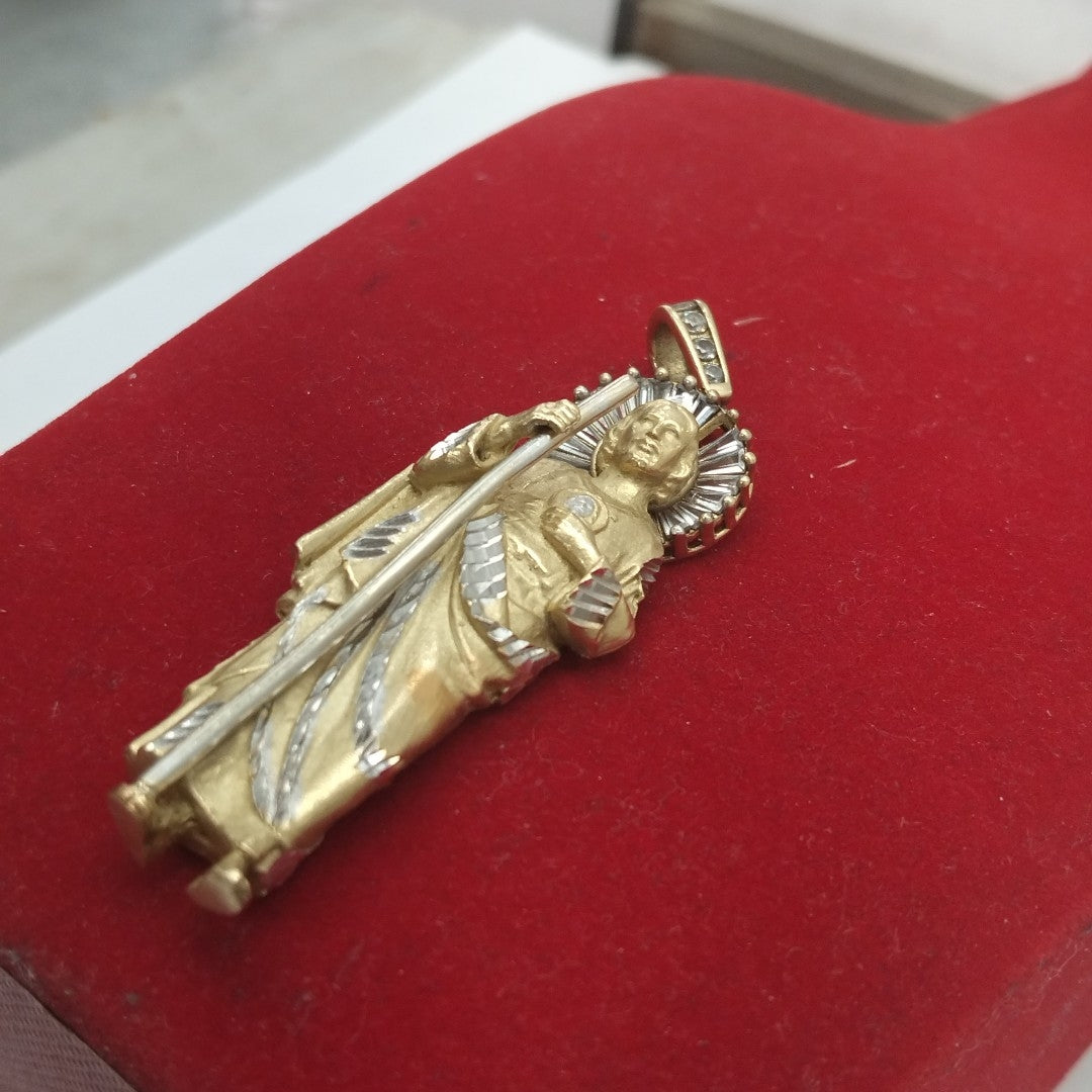 DIJE ORO,ORO BLANCO 14 K 20,90 GRMS (SEMINUEVO)