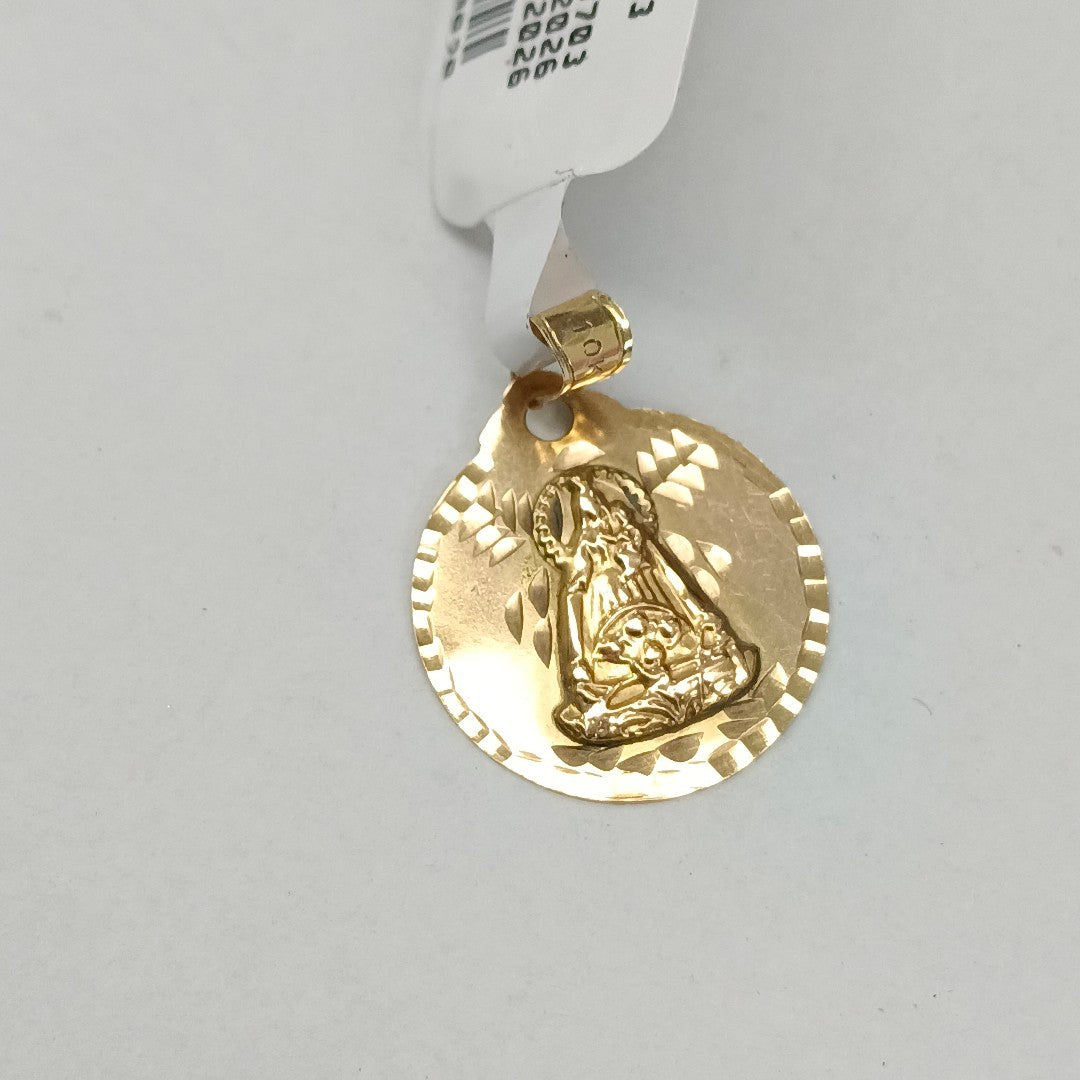 MEDALLA RELIGIOSA ORO 10 K 0,70 GRMS (SEMINUEVO)