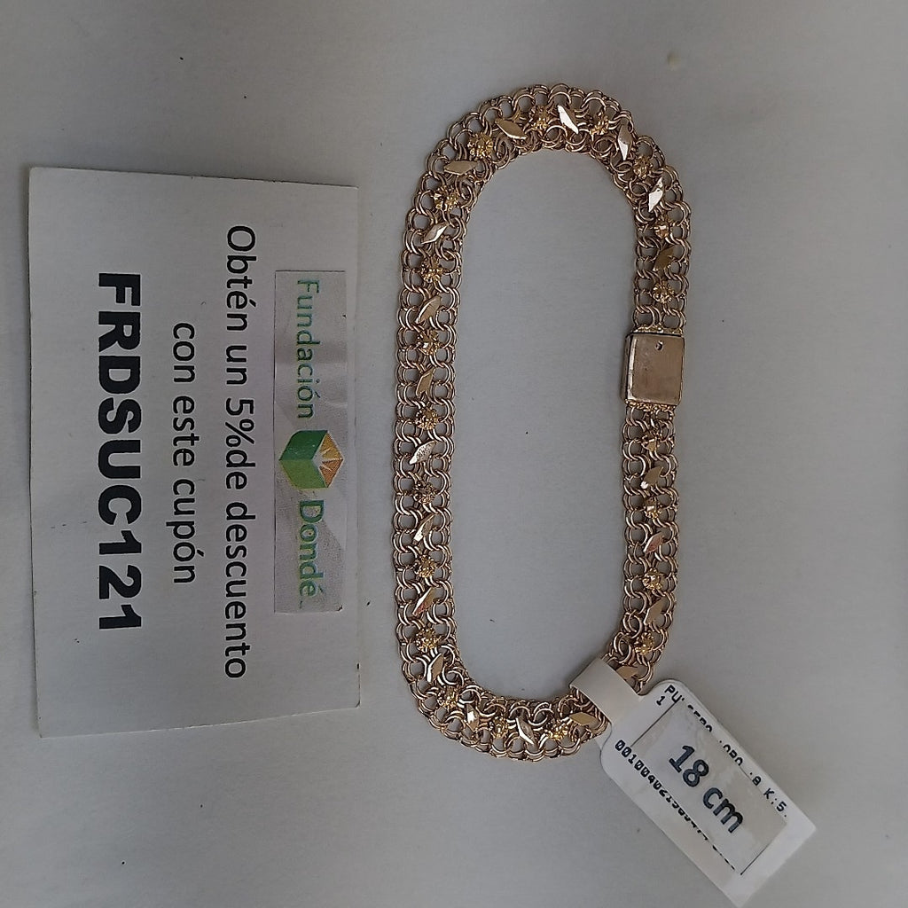 PULSERA ORO 8 K 5.1 GRMS (SEMINUEVO)