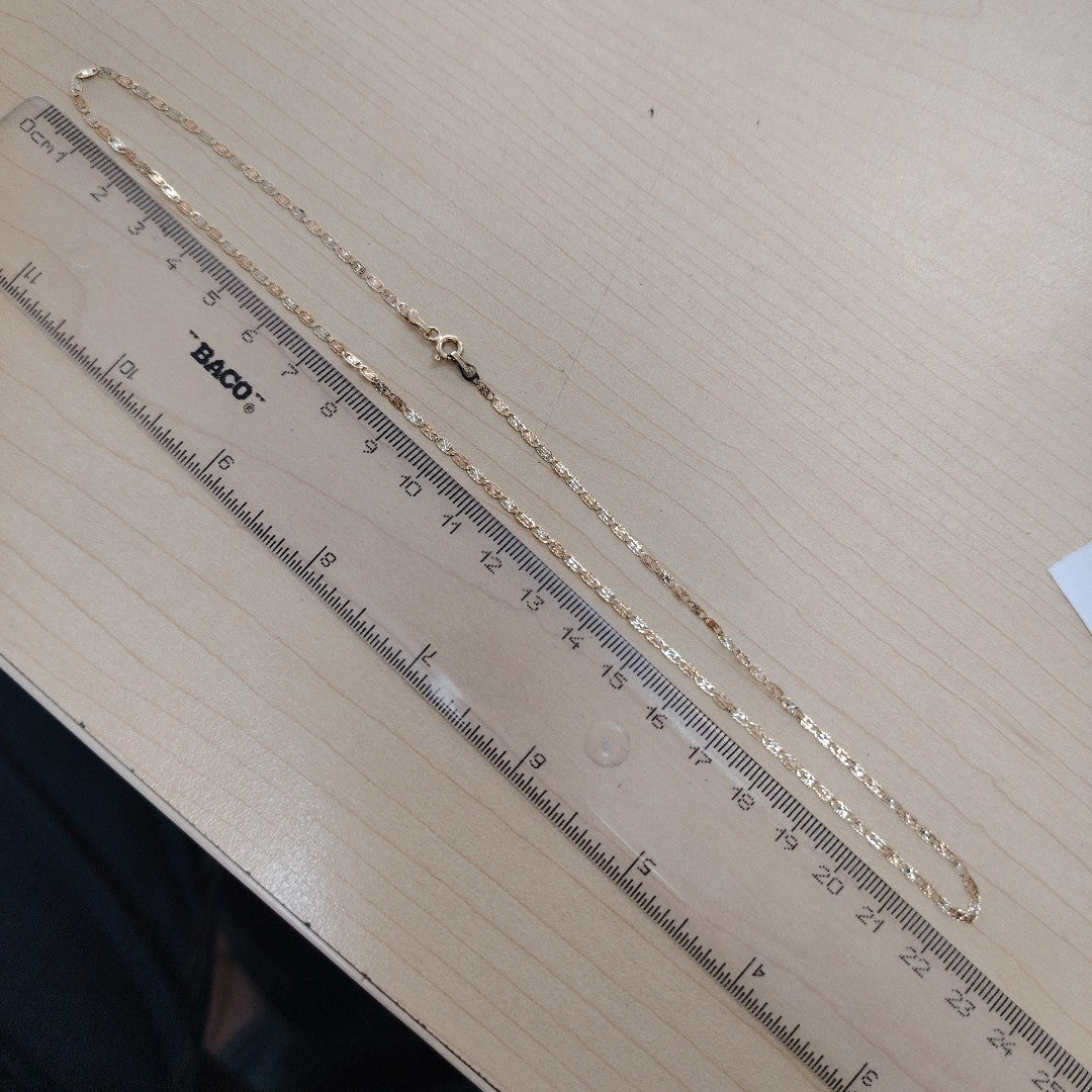 GARGANTILLA ORO 14 K 2.2 GRMS (SEMINUEVO)