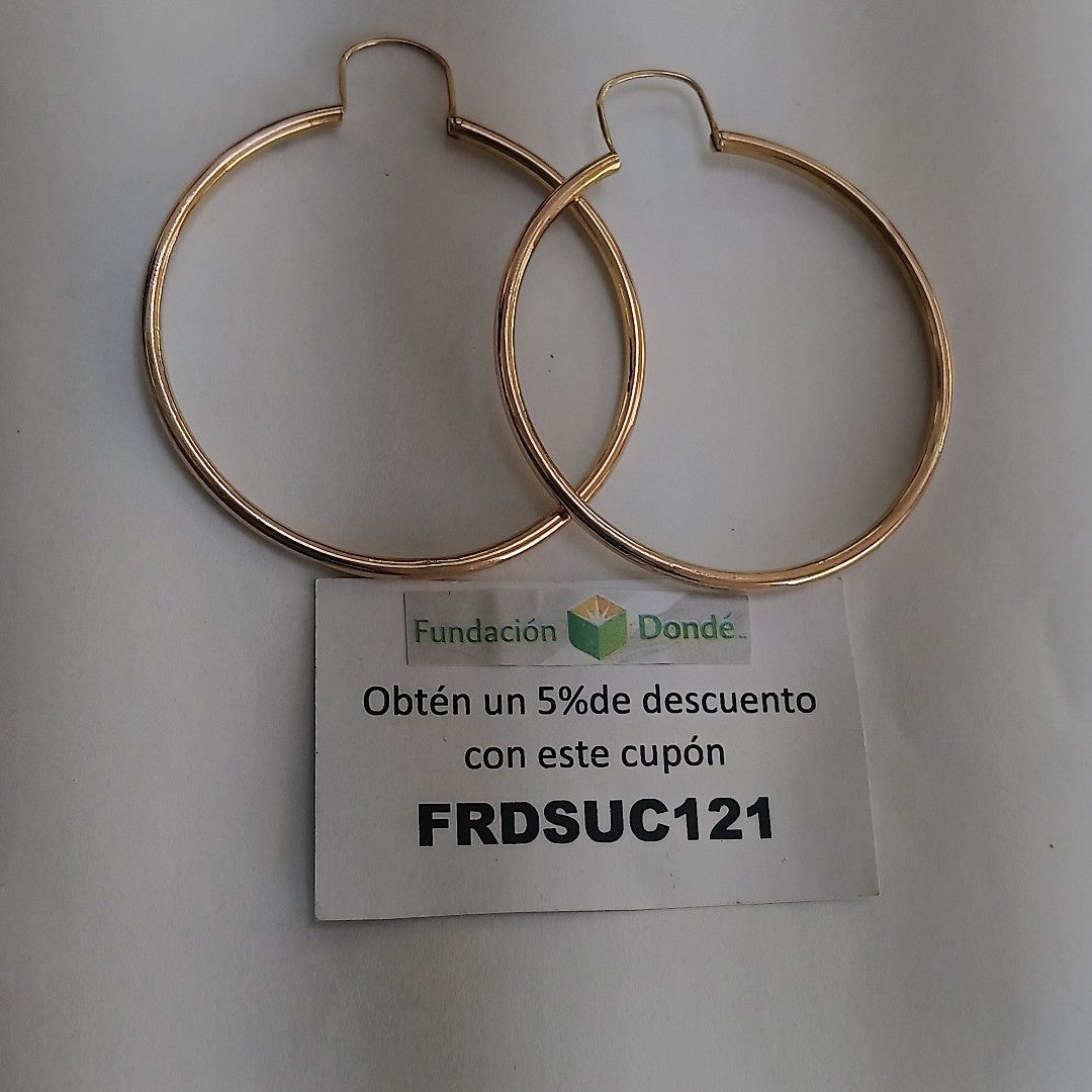 ARRACADAS PAR ORO 8 K 5,20 GRMS (SEMINUEVO)