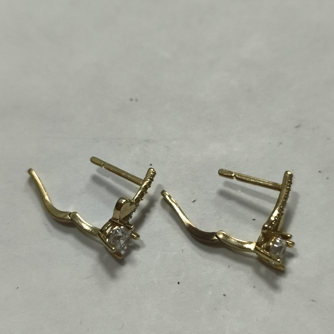 ARRACADAS PAR ORO 10 K 2,50 GRMS (SEMINUEVO)