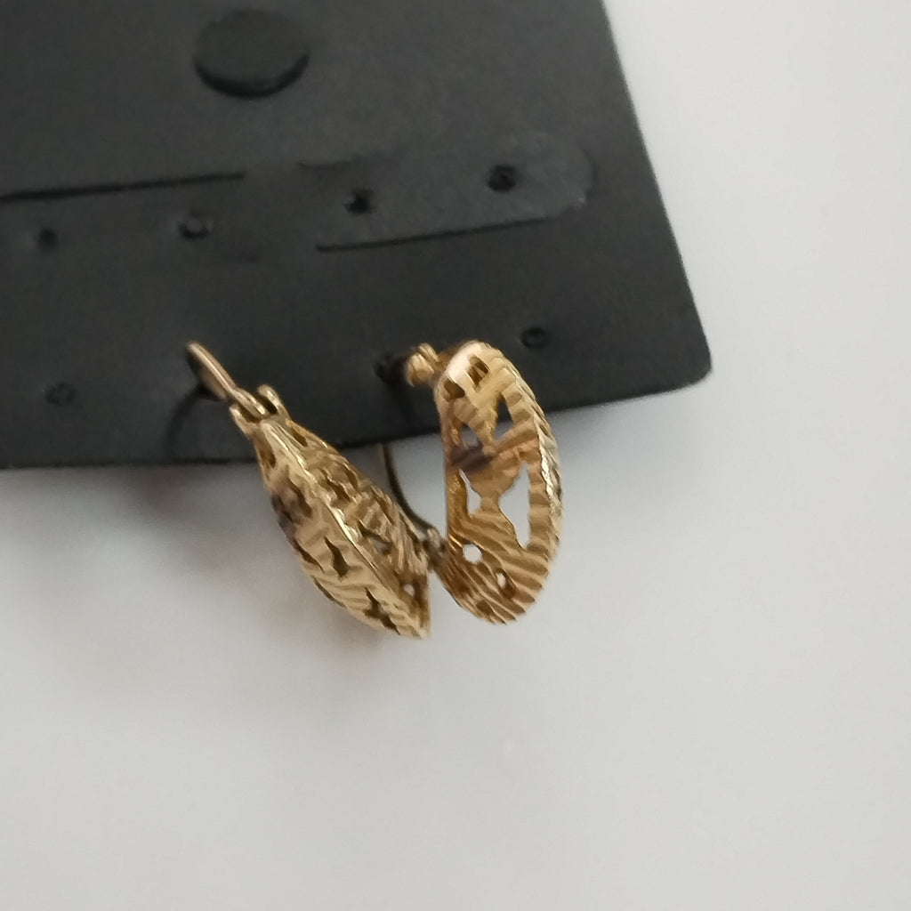 ARETES PAR ORO 10 K 1.8 GRMS (SEMINUEVO)