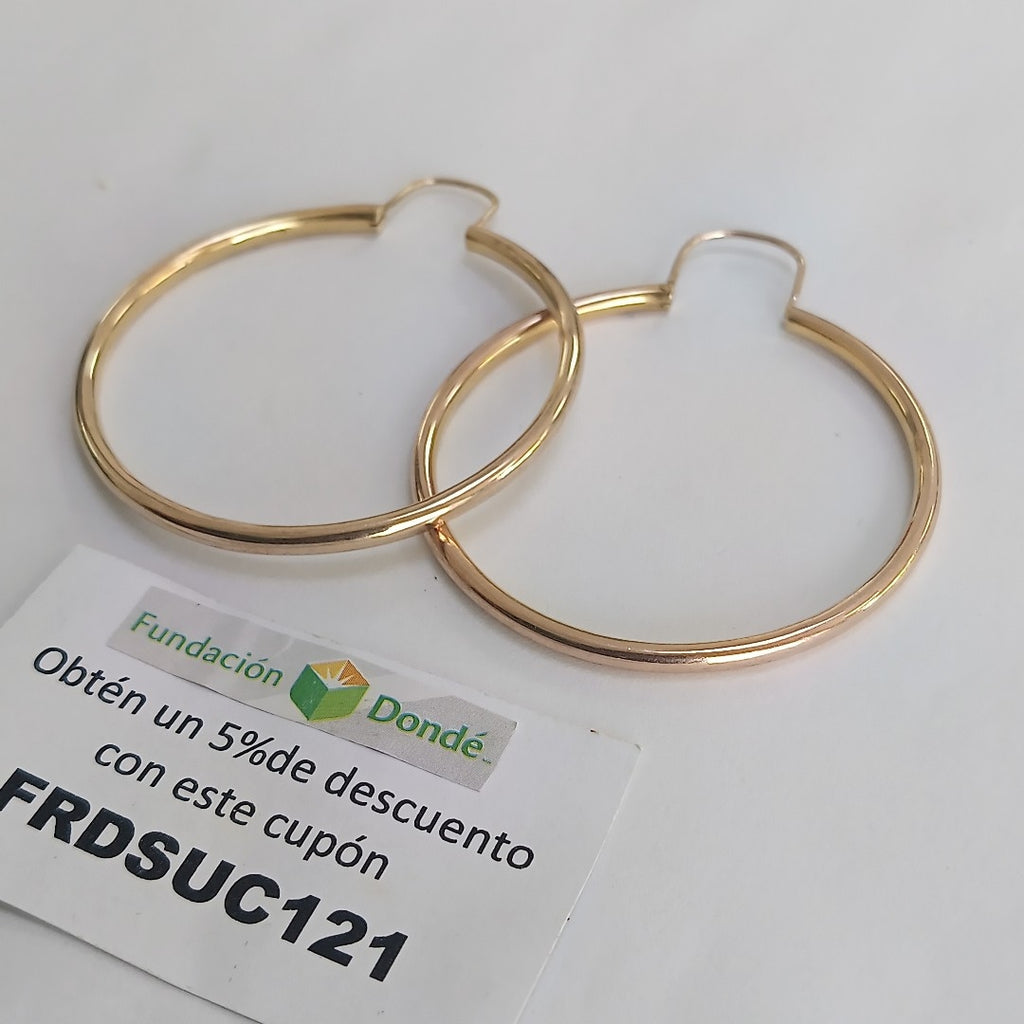 ARRACADAS PAR ORO 8 K 7,30 GRMS (SEMINUEVO)