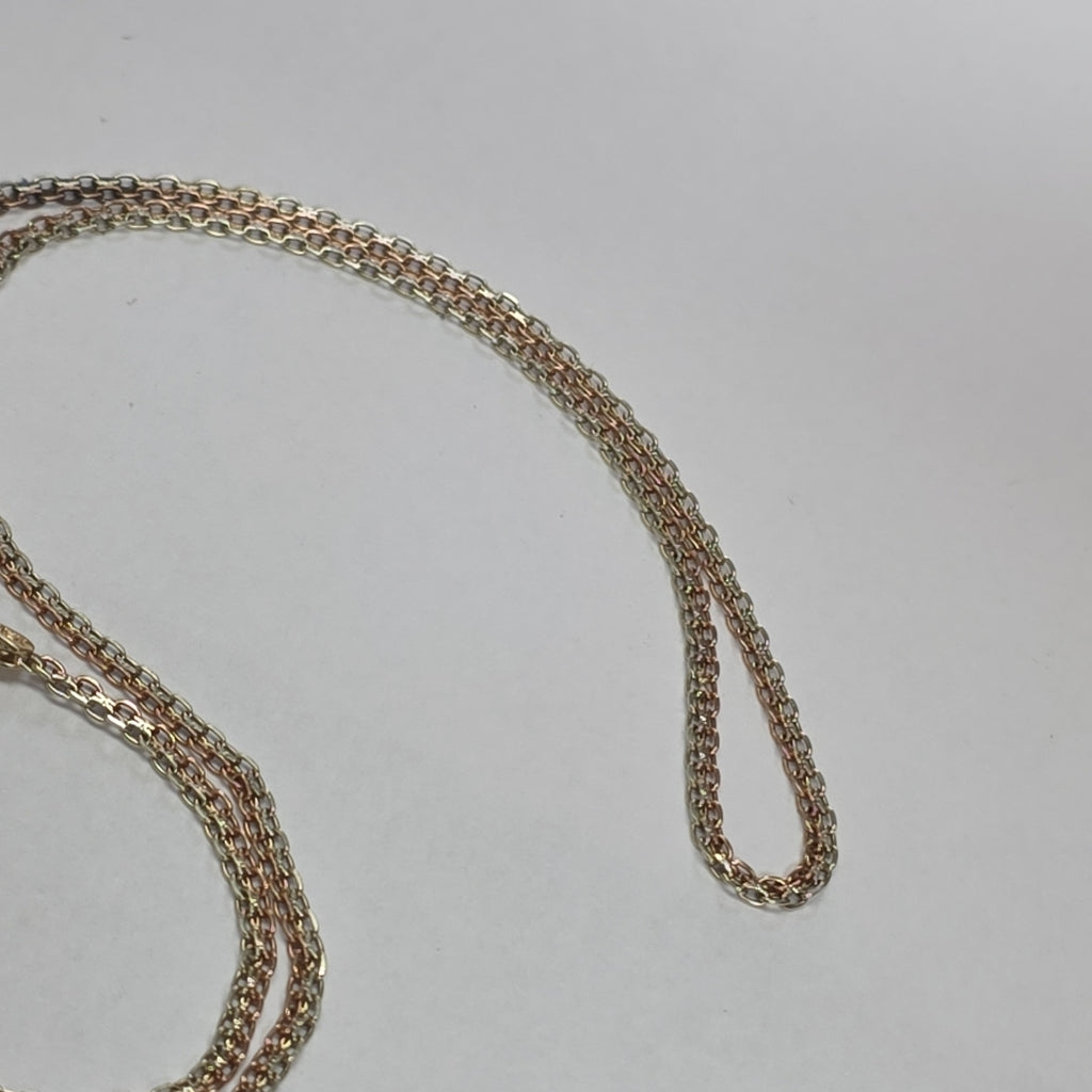 CADENA ORO COMBINADO 8 K 4,00 GRMS (SEMINUEVO)