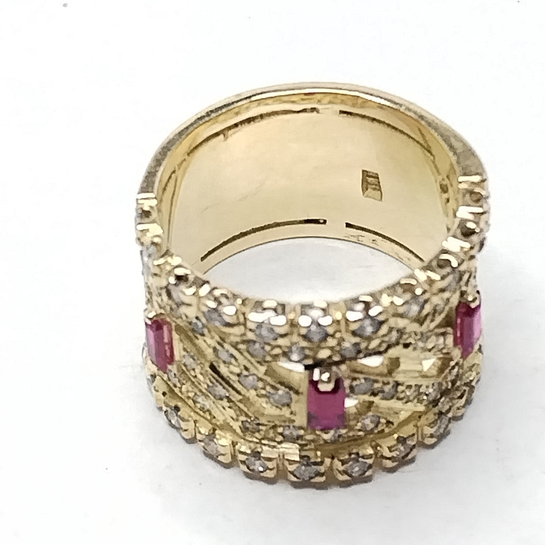 ANILLO ORO 18 K 11 GRMS (SEMINUEVO)
