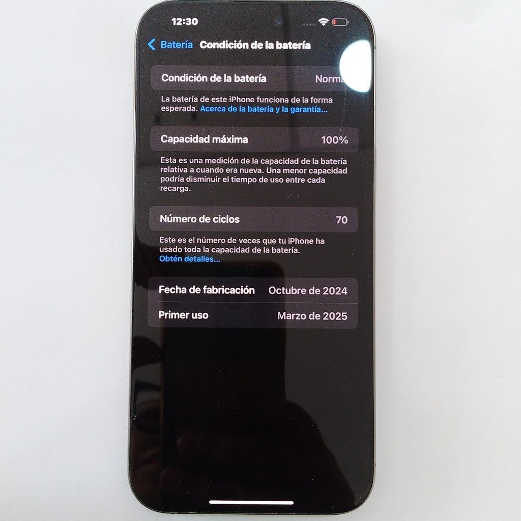 CELULAR APPLE IPHONE 16 PRO MAX A3295 (2024) 256 GB 8 GB RAM (SEMINUEVO)