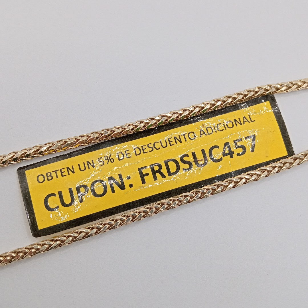 CADENA ORO 10 K 10,20 GRMS (SEMINUEVO)