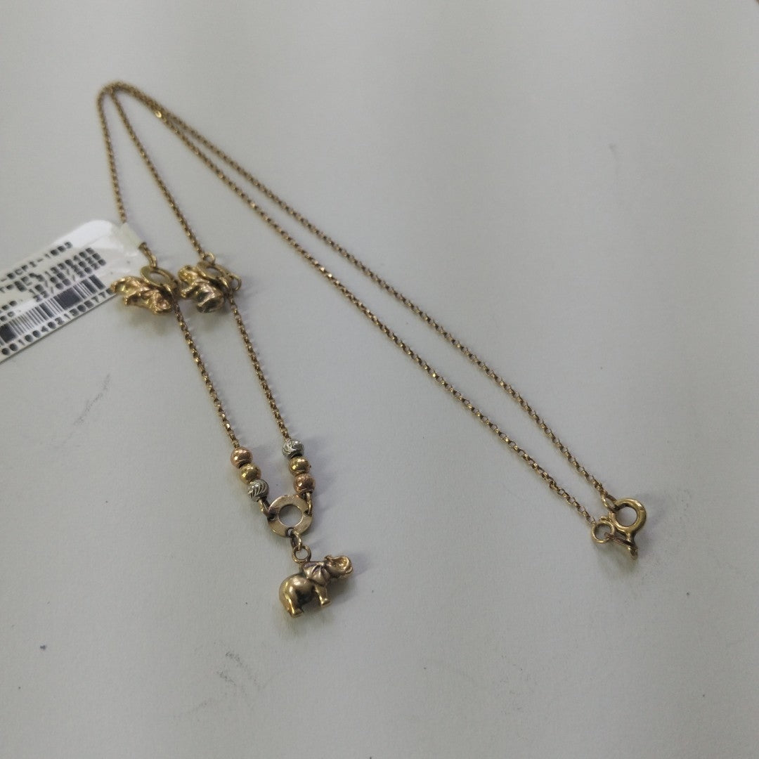 CADENA ORO COMBINADO 14 K 3.4 GRMS (SEMINUEVO)