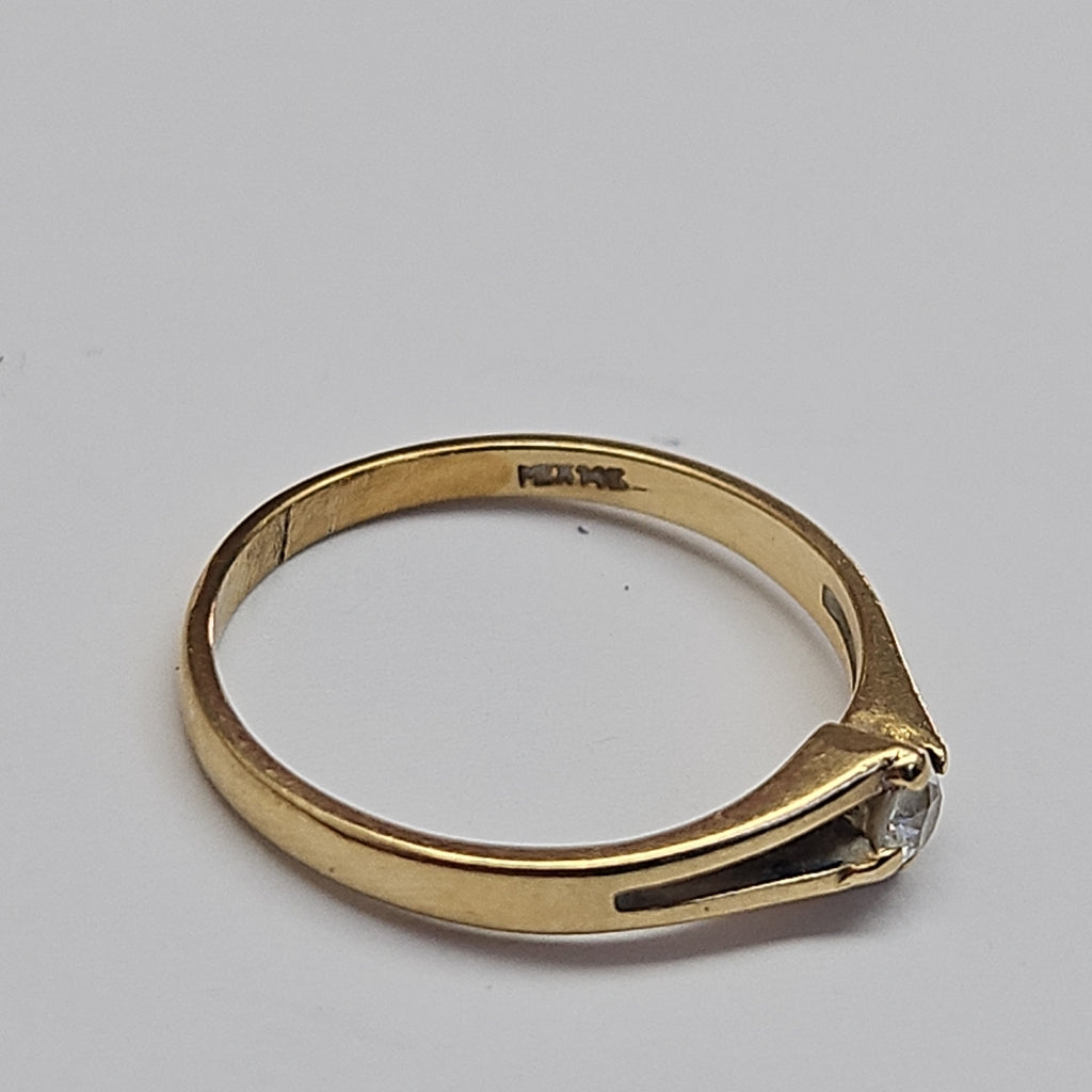 ANILLITO ORO 14 K 1,90 GRMS (SEMINUEVO)