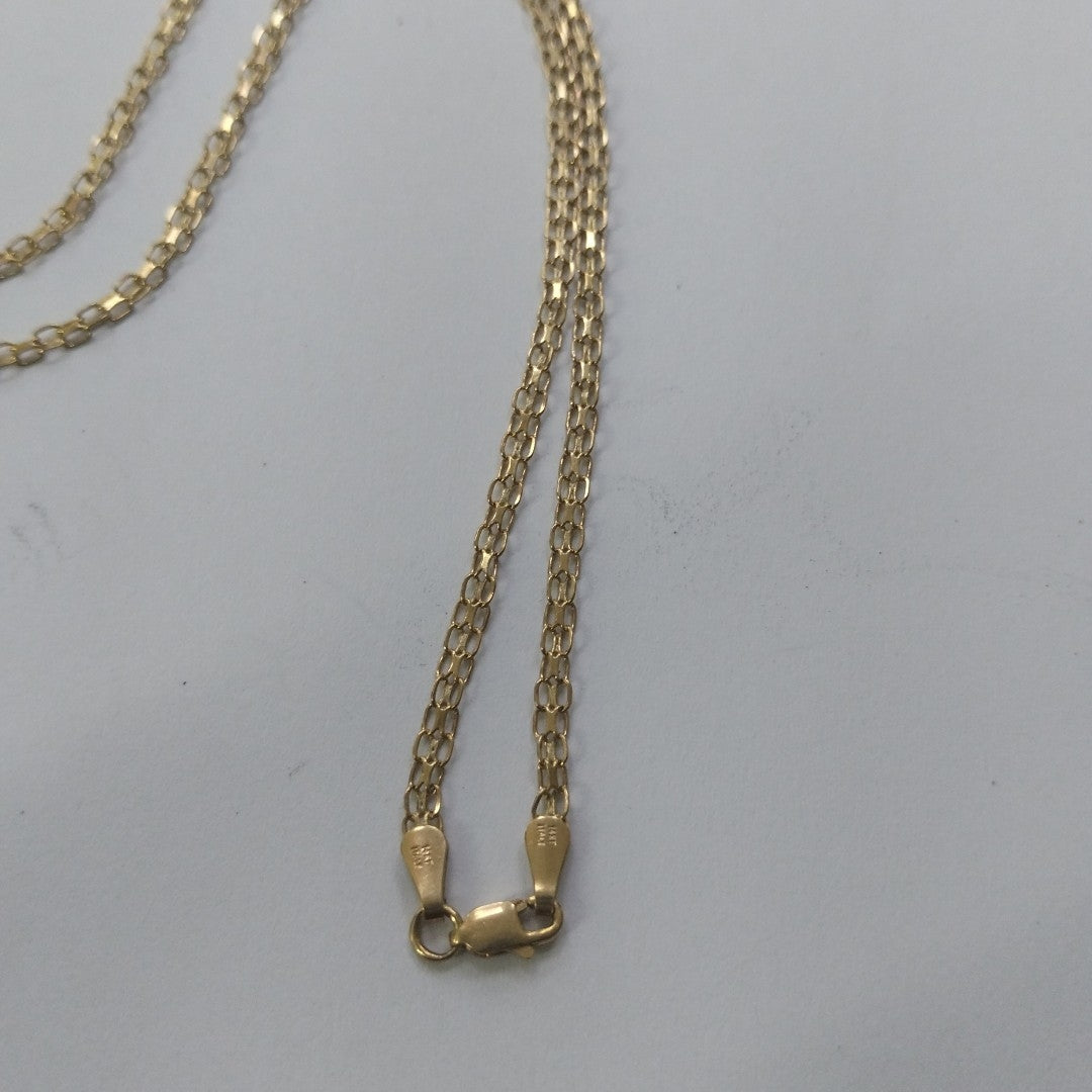 CADENA ORO 14 K 4,00 GRMS (SEMINUEVO)