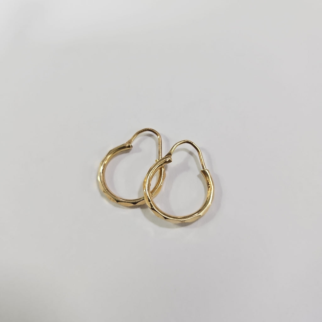 ARRACADAS PAR ORO 14 K 1.1 GRMS (SEMINUEVO)