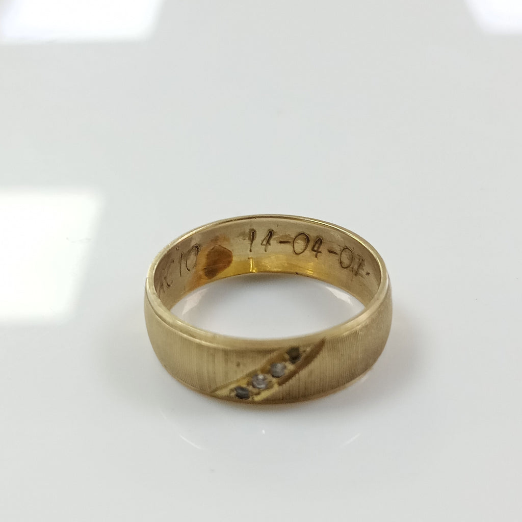 ARGOLLA ORO 14 K 2.7 GRMS (SEMINUEVO)