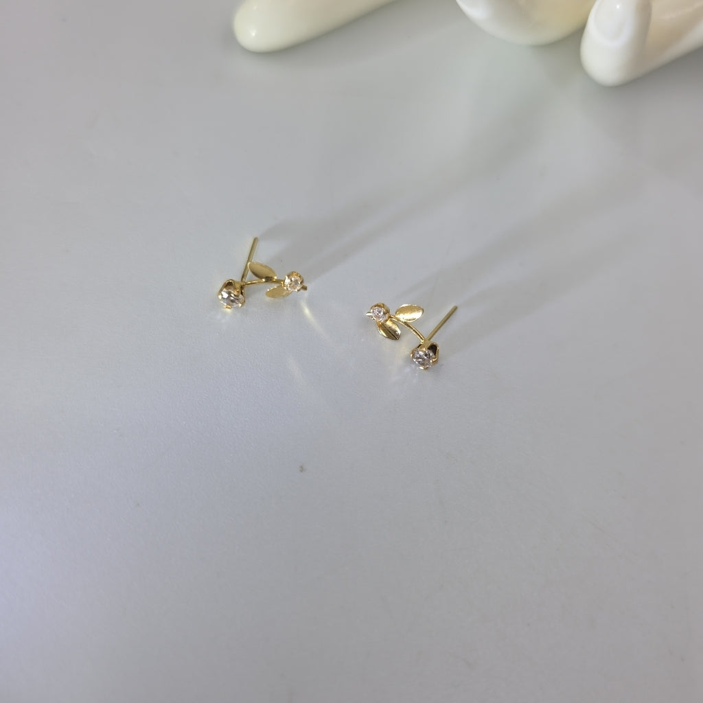 BROQUELES PAR ORO 14 K 0,80 GRMS (SEMINUEVO)