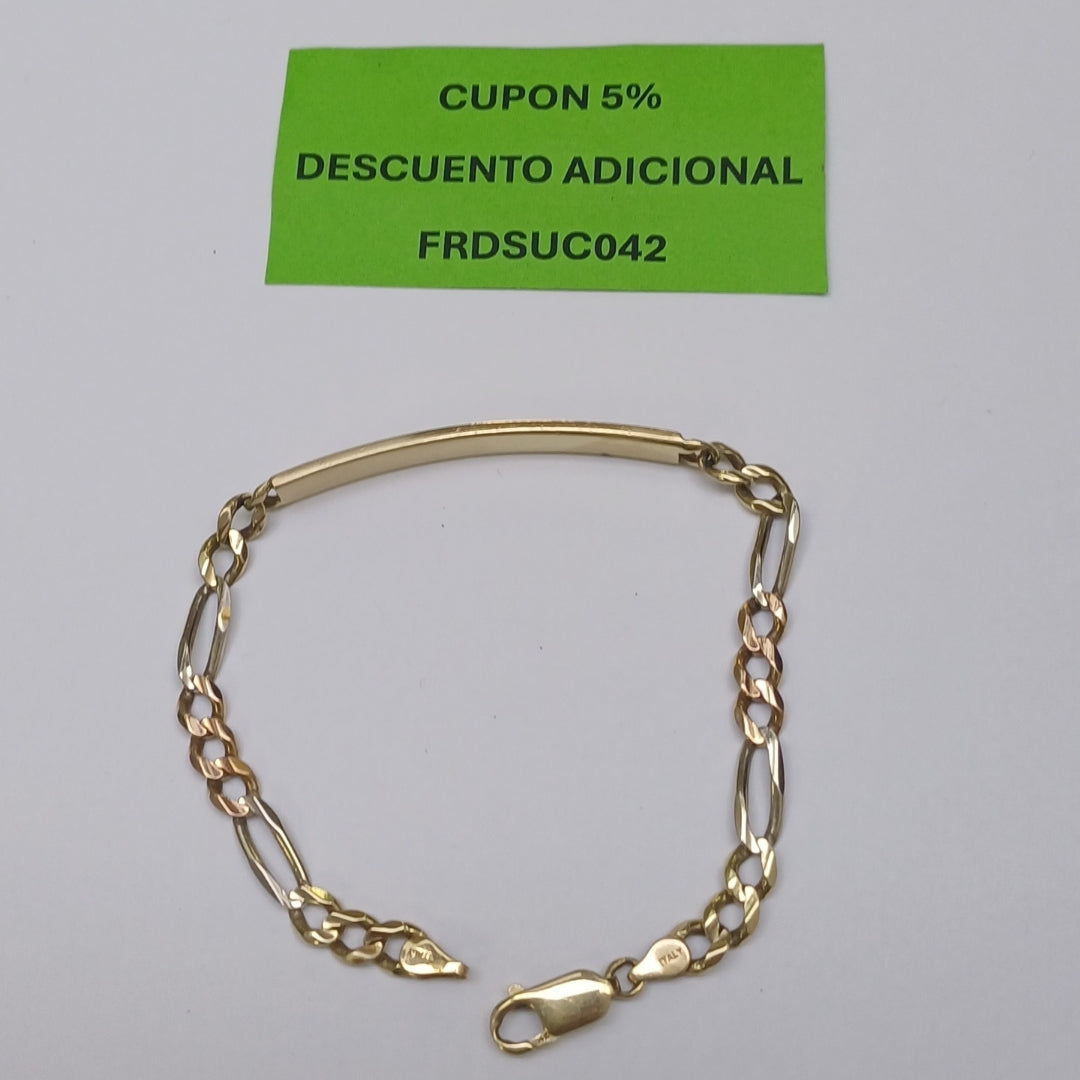 ESCLAVA ORO 14 K 13 GRMS (SEMINUEVO)
