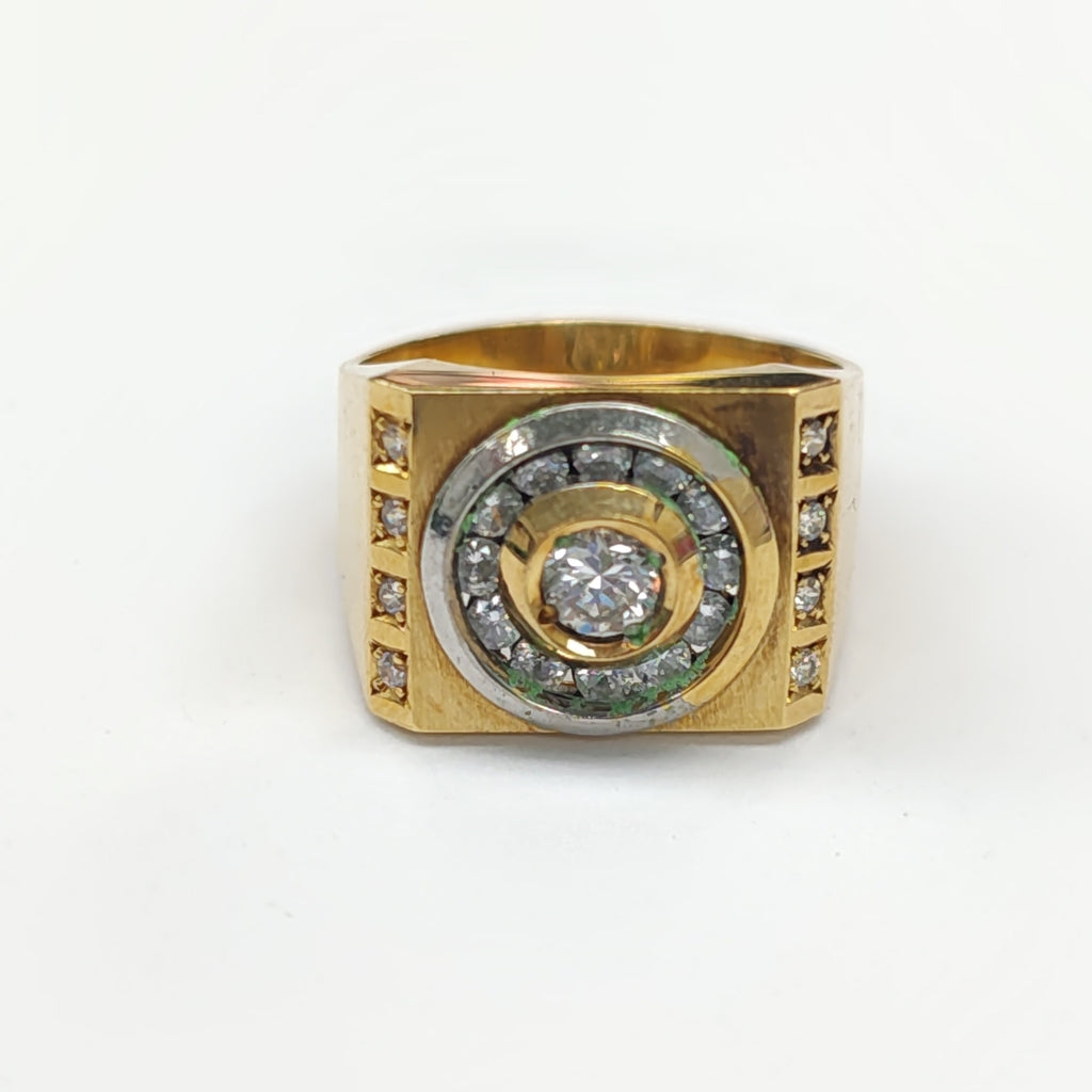 ANILLO ORO 14 K 9,60 GRMS (SEMINUEVO)